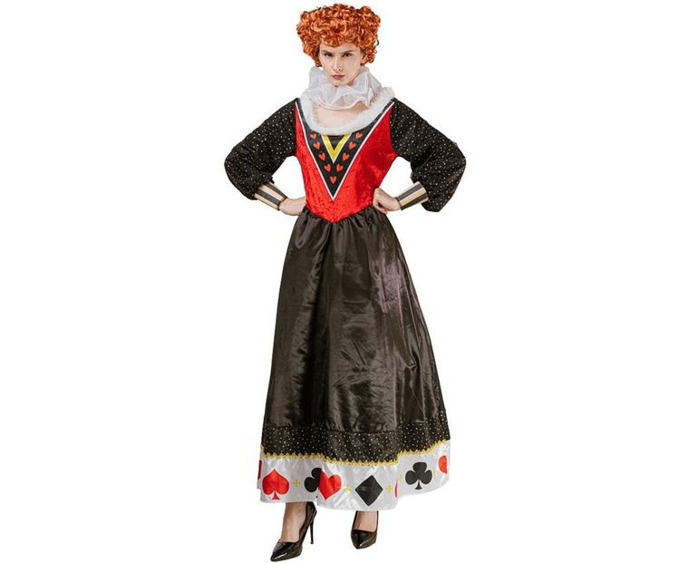 GoDan, strój dla dorosłych, Dama Kier, rozmiar S