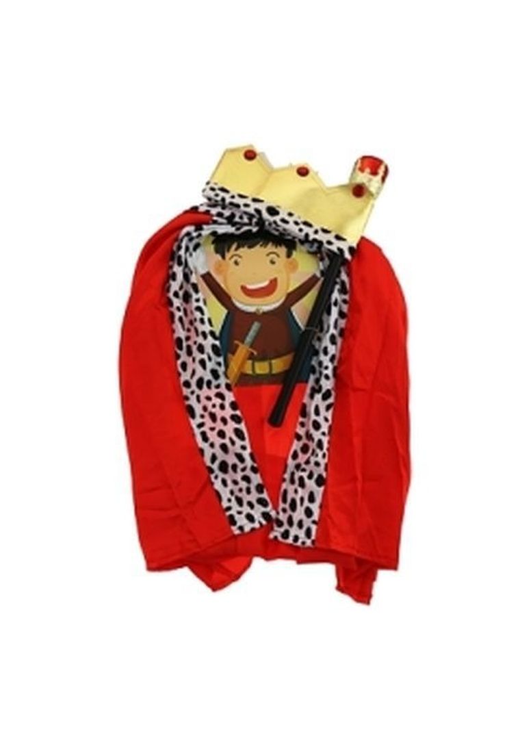 GoDan, strój karnawałowy dla dzieci, Król, rozmiar 90-120 cm