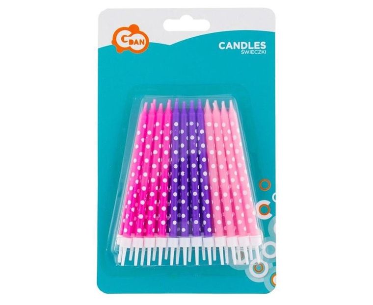 GoDan, świeczki, grochy