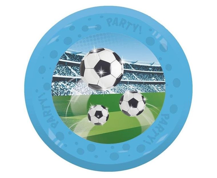 GoDan, talerz plastikowy, Soccer Fans, 1 szt.