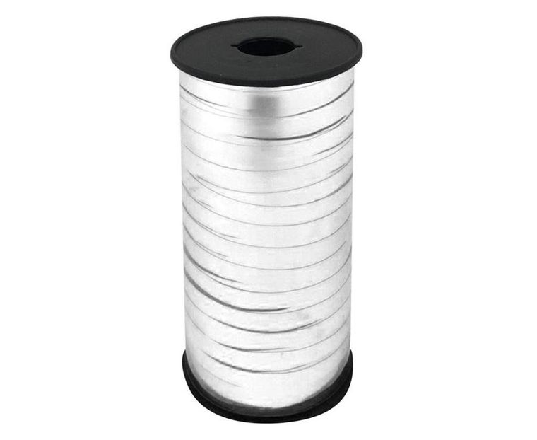 GoDan, tasiemka metalizowana, srebrna, 92m