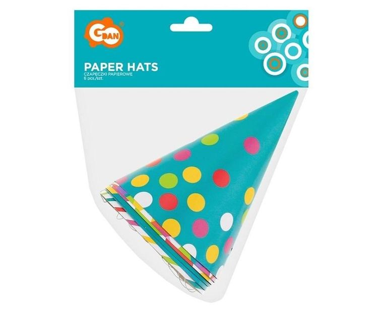 Godan, trąbki rozwijane, holograficzne, 5 szt.