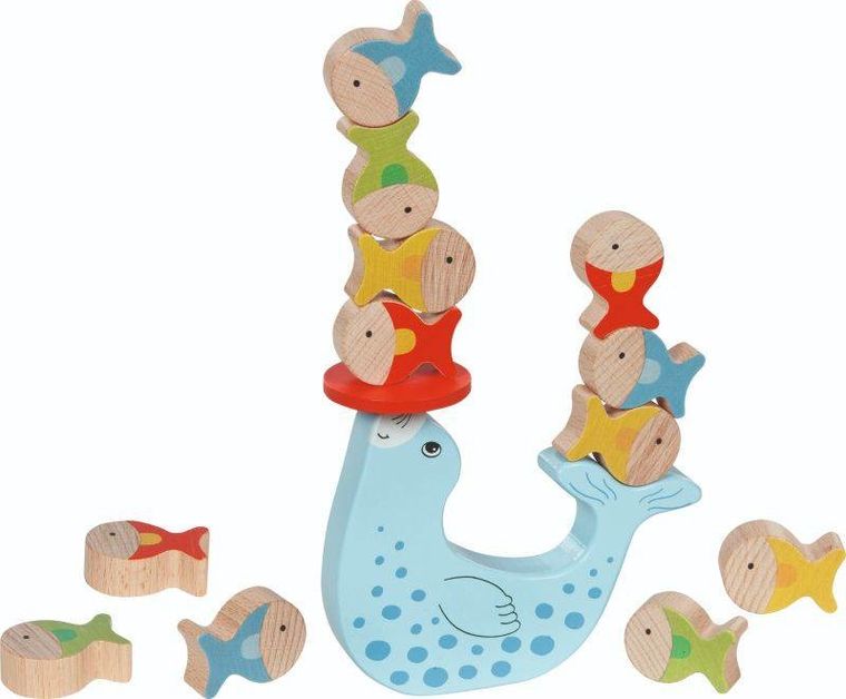 Goki, Balansująca foka, gra zręcznościowa