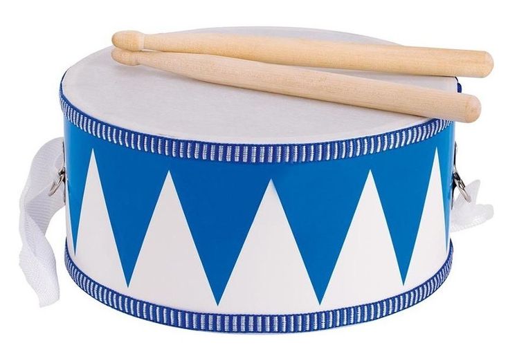 Goki, bęben werbel, niebieski