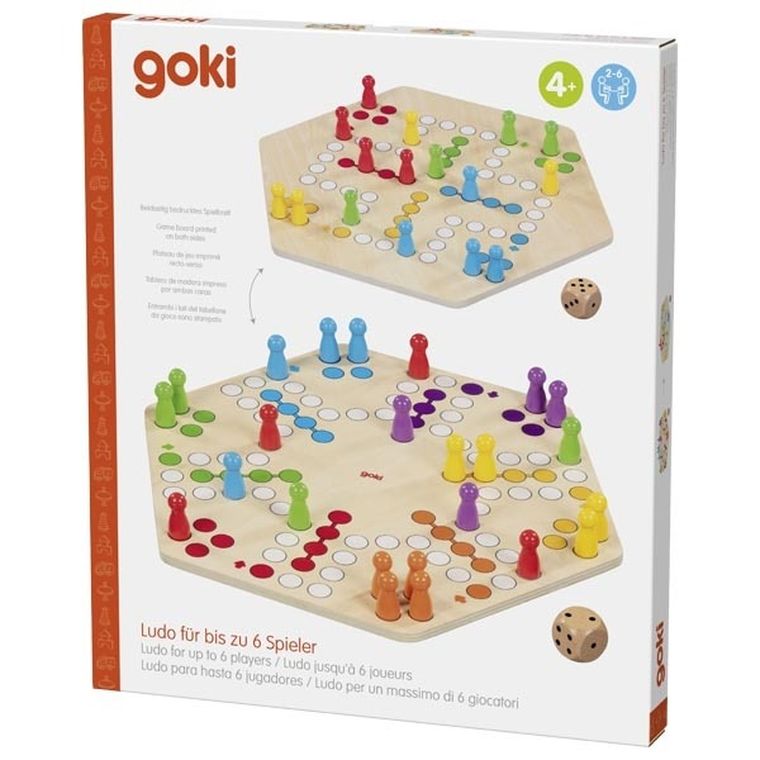 Goki, chińczyk dwustronny, gra familijna