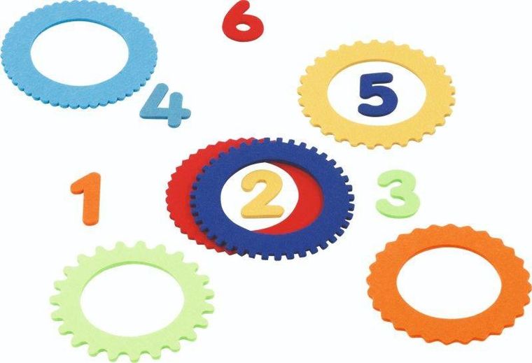 Goki, hoopla z 6 filcowymi pierścieniami, gra zrę