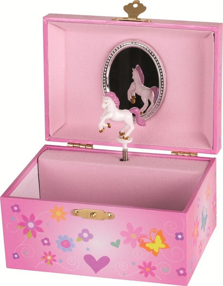 Goki, Jednorożec, szkatułka na biżuterie z pozytywką