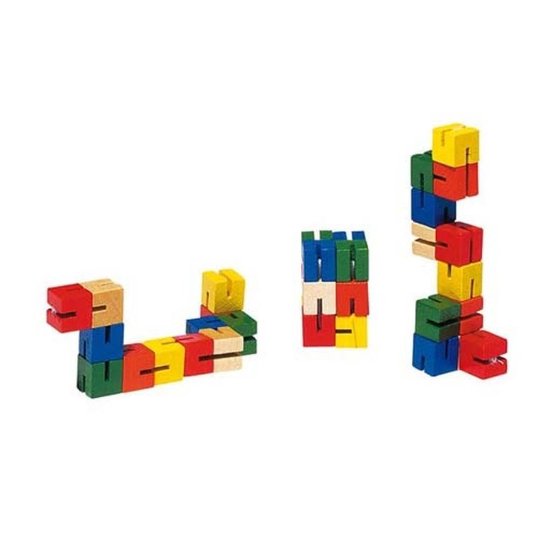 Goki, klocki elastyczne, mini