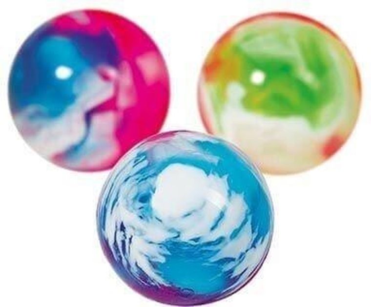 Goki, kolorowa piłeczka kauczukowa, 27 mm
