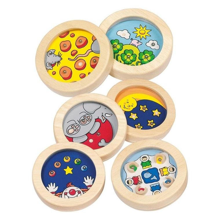 Goki, Kuleczka do dołeczka, drewniana gra zręcznościowa