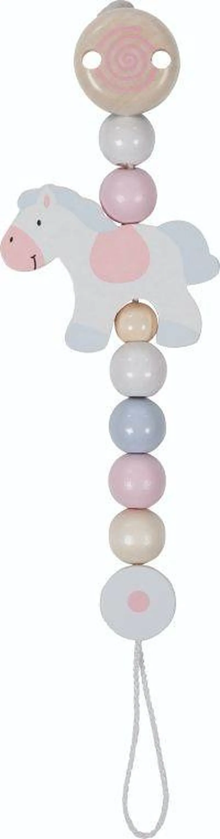 Goki, łańcuszek do smoczka, kucyk baby