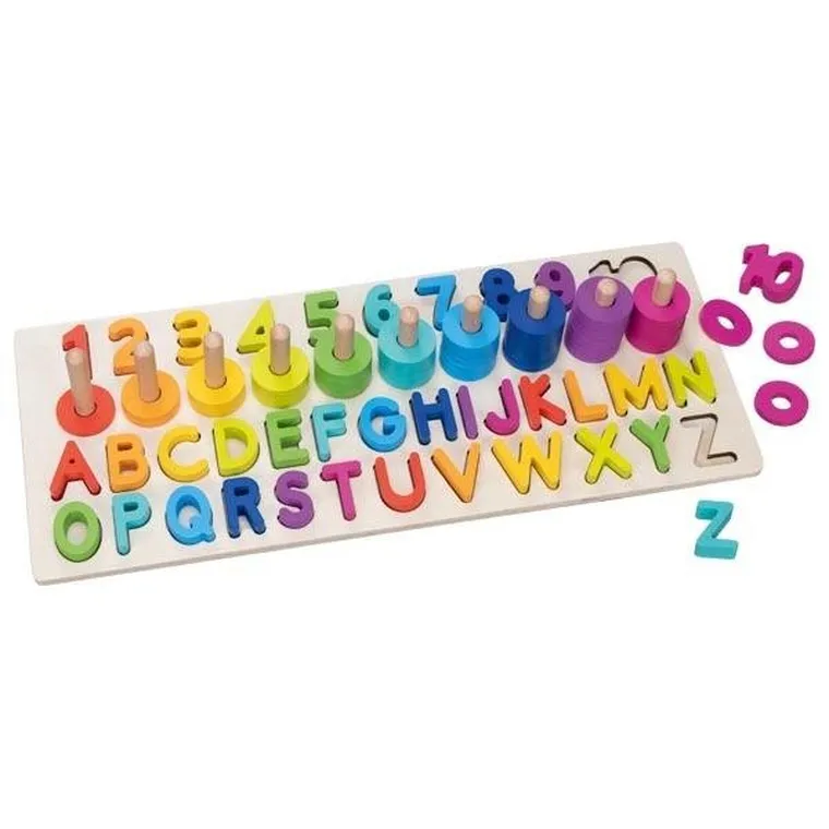 Goki, Literki i cyferki, puzzle alfanumeryczne, 91 elementów