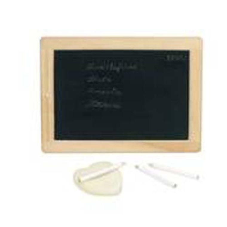 Goki, mała tablica z kredkami i gąbką