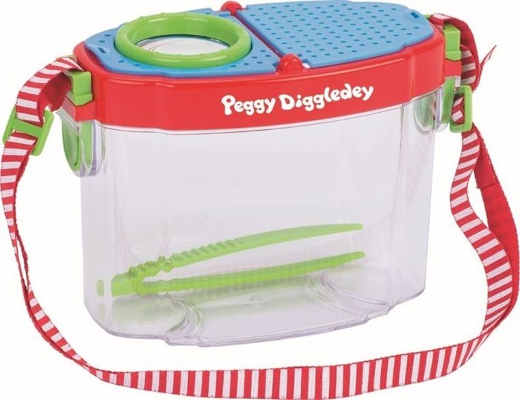 Goki, Peggy Diggledey, pojemnik na owady z lupą