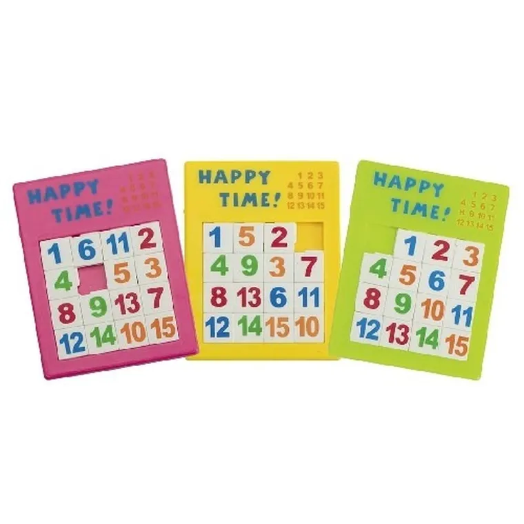 Goki, przesuwane puzzle liczbowe, 16 elementów