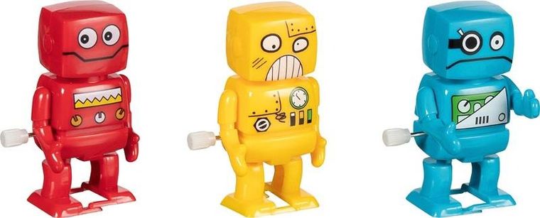 Goki, robot, zabawka do nakręcania