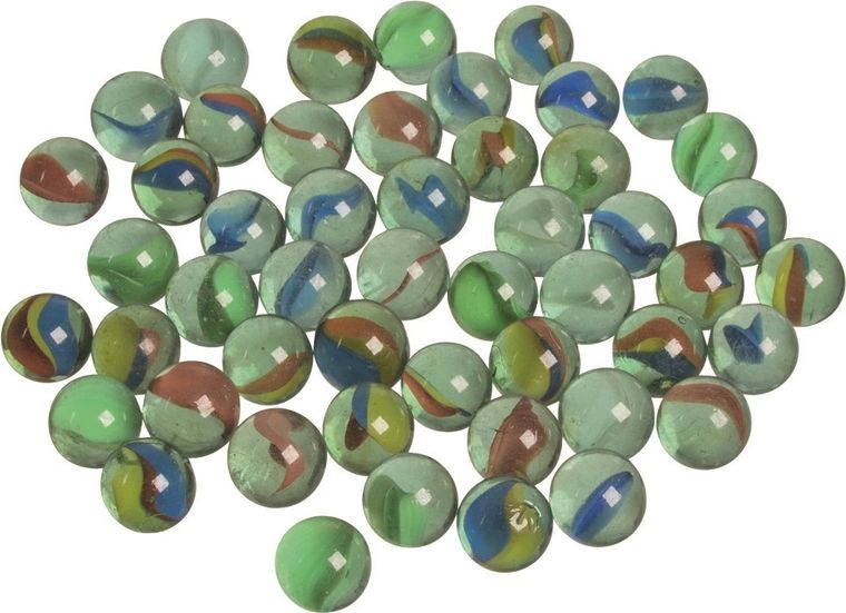 Goki, szklane kulki, zestaw