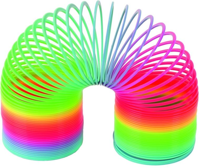 Goki, tęczowa sprężynka