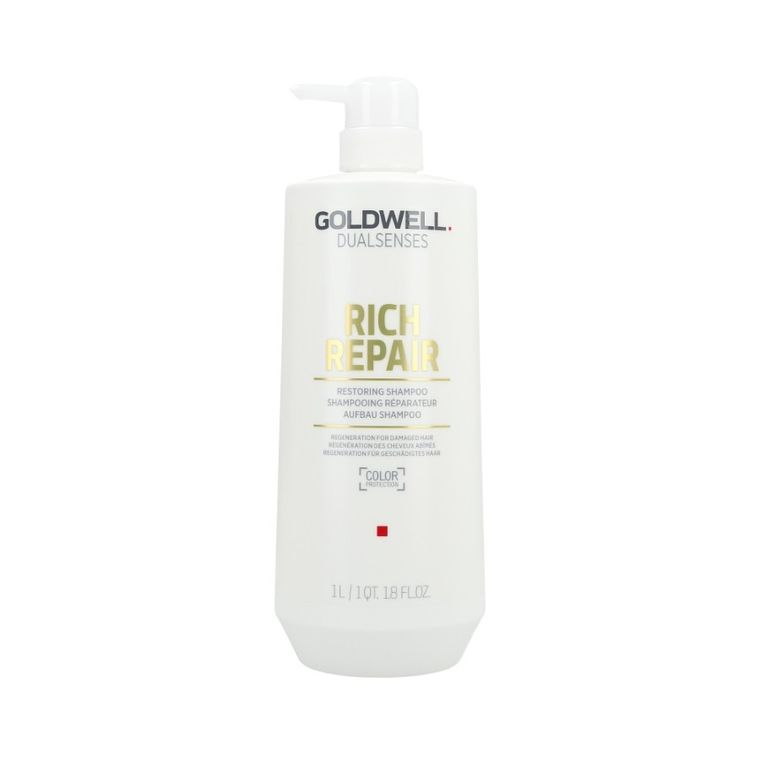 Goldwell, Dualsenses Rich Repair, szampon odbudowujący do włosów zniszczonych, 1000 ml