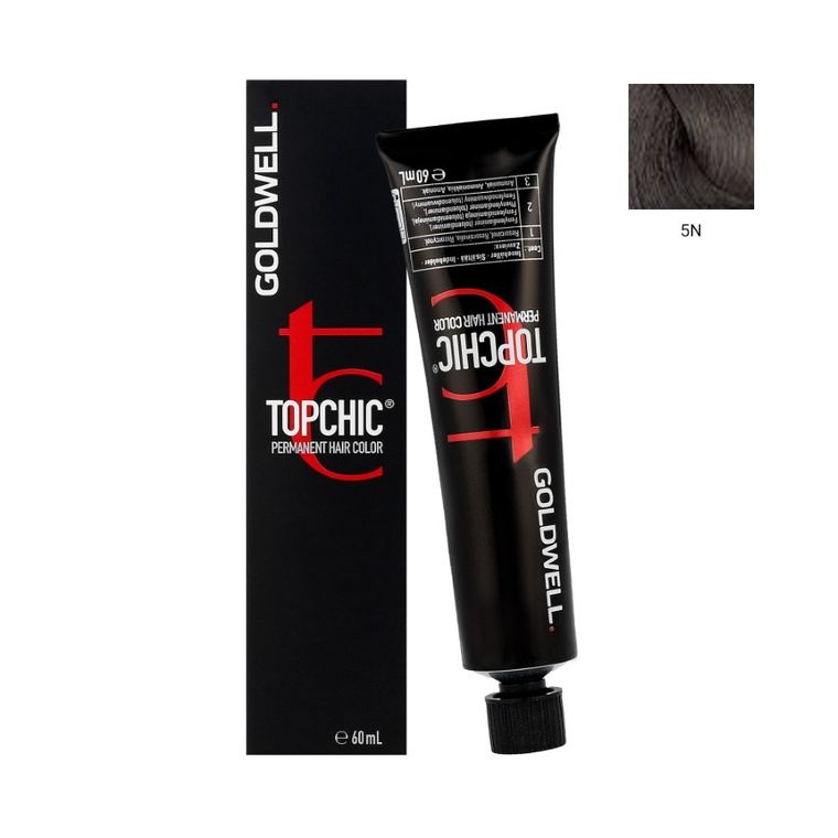 Goldwell, Topchic, farba do włosów, 5N, 60 ml
