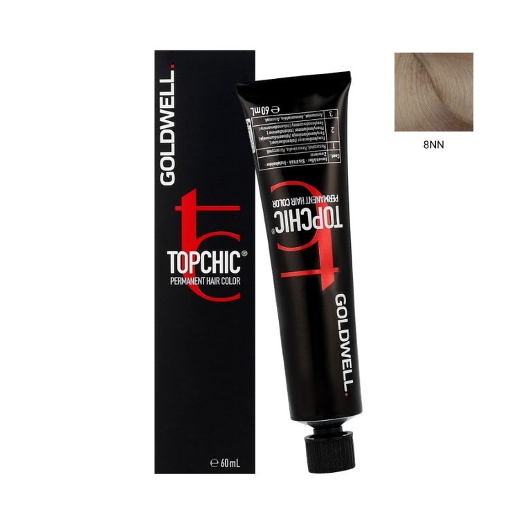 Goldwell, Topchic, farba do włosów, 8NN, 60 ml