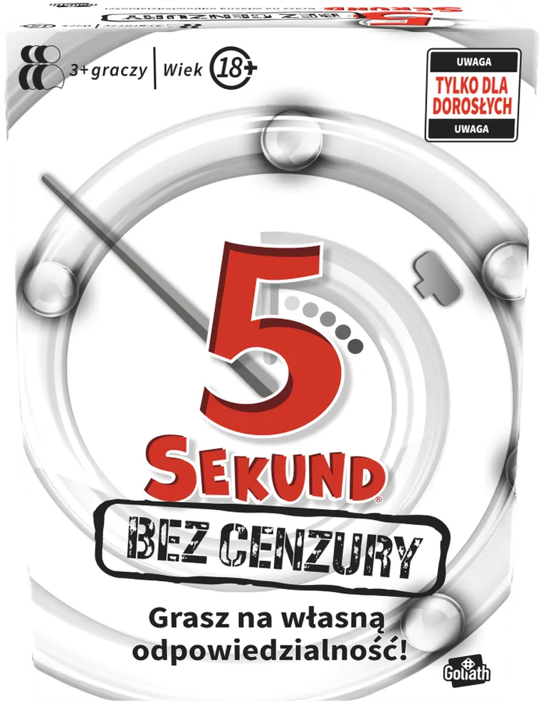 Goliath, 5 Sekund, Bez Cenzury, gra towarzyska