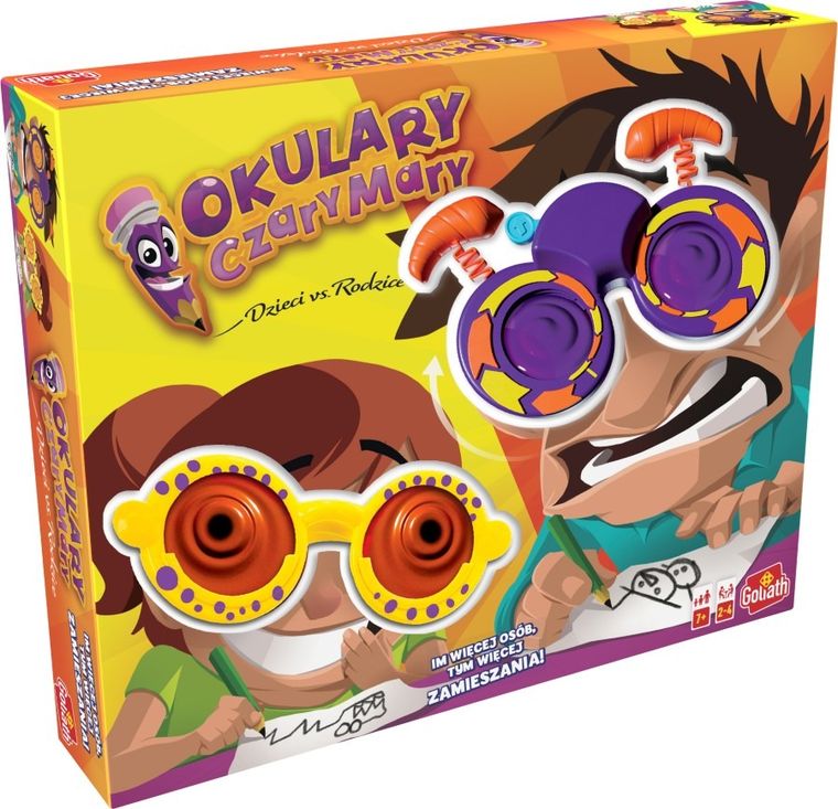 Goliath, Okulary Czary-Mary, Dzieci vs. Rodzice, gra familijna