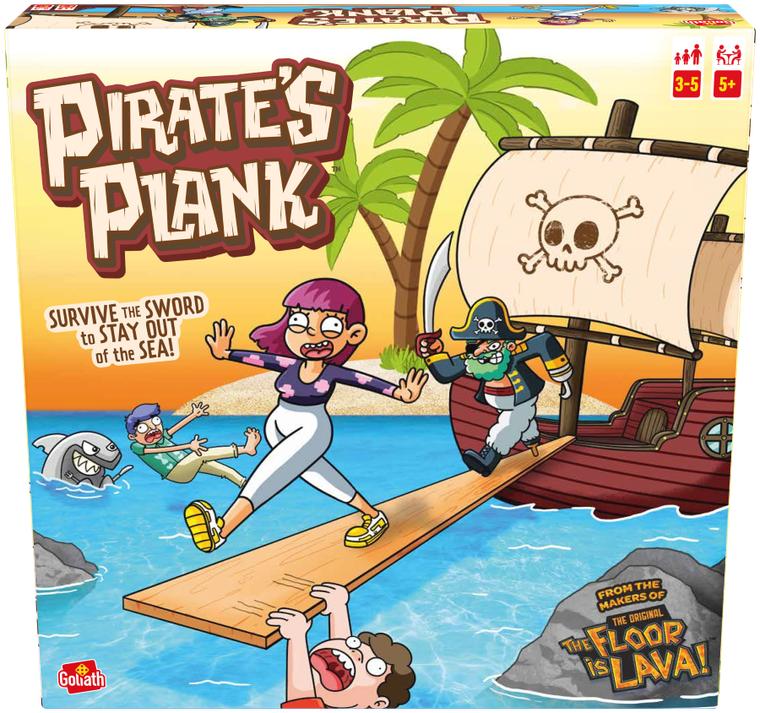 Goliath, Pirate's Plank, Atak Pirata, gra zręcznościowa