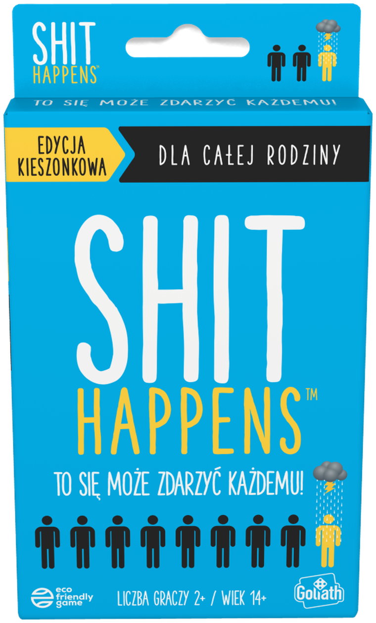 Goliath, Shit Happens, edycja rodzinna, gra karciana