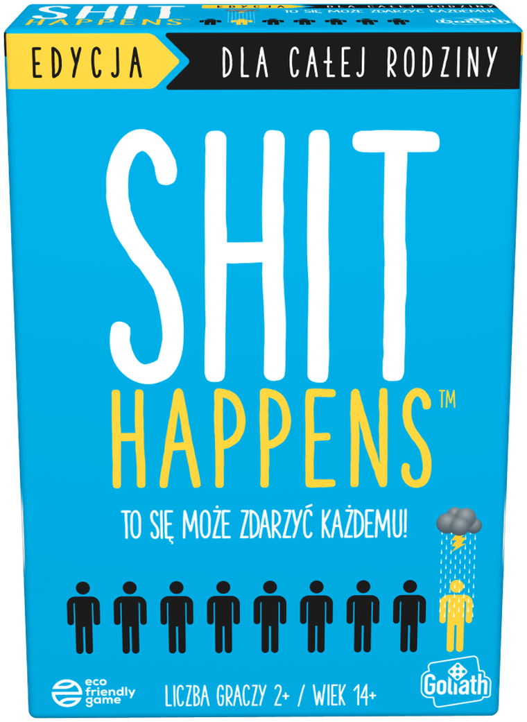 Goliath, Shit Happens, edycja rodzinna, gra towarzyska