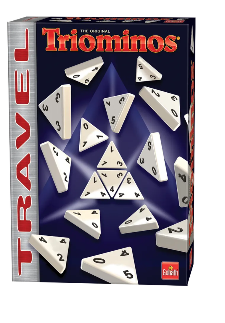 Goliath, Triominos Travel, gra liczbowa, wersja podróżna