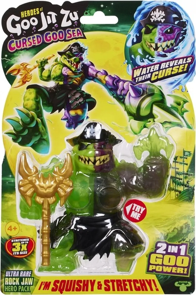 Goo-jit-zu, Smash Strikers, Rock Jaw, elastyczna figurka