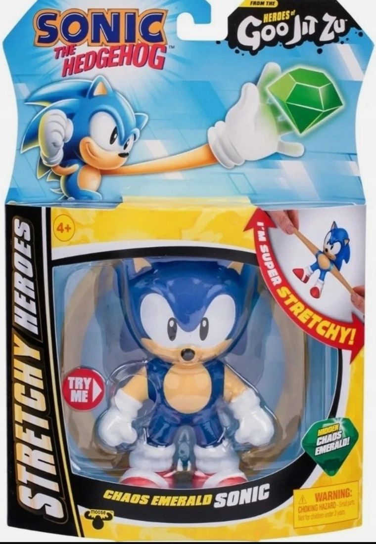Goo-jit-zu, Sonic, elastyczna figurka