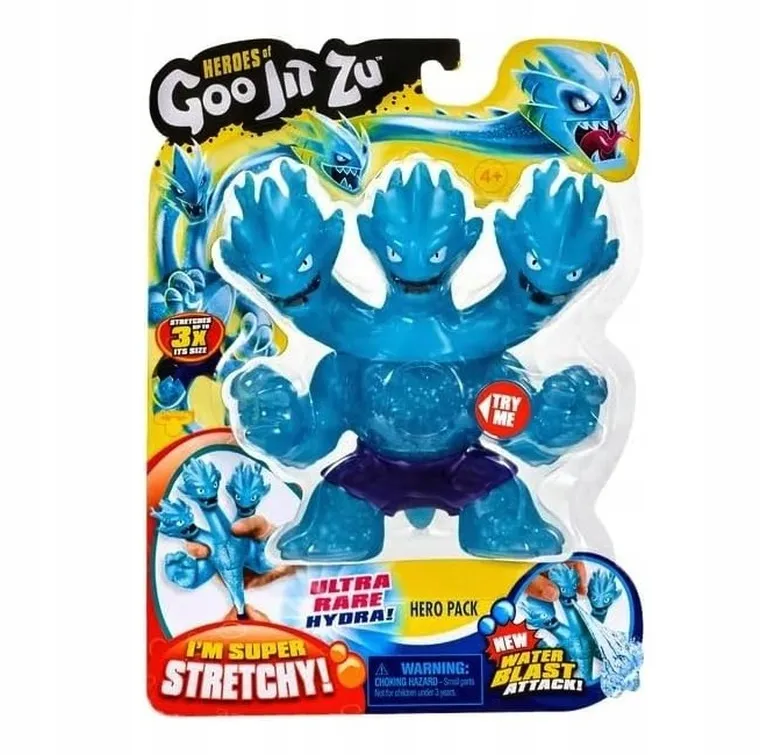 Goo-jit-zu, Strechy Rare, Hydra, elastyczna figurka