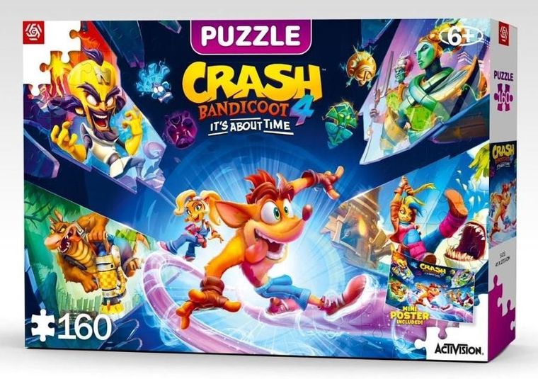 Good Loot, Crash Bandicoot 4: It's About Time, puzzle, 160 elementów