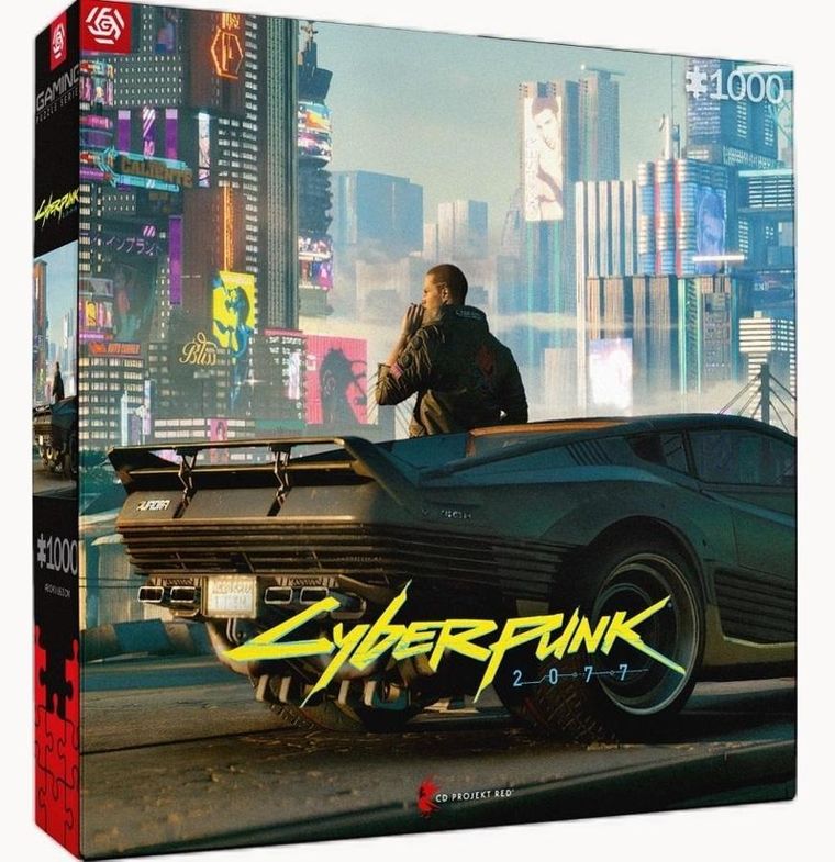 Good Loot, Cyberpunk 2077: Mercenary, puzzle, 1000 elementów