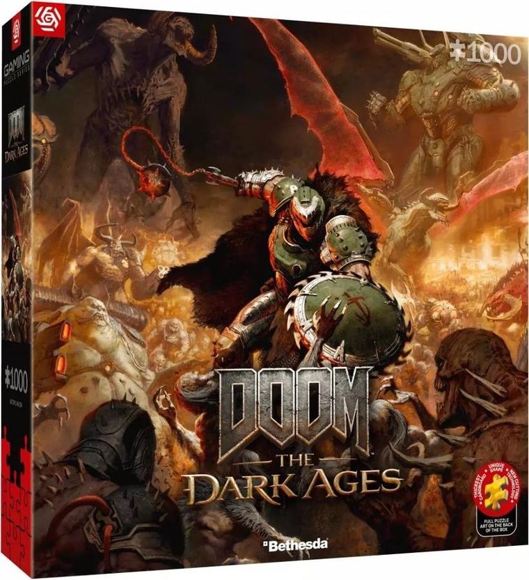 Good Loot, Doom The Dark Ages Slayer's Rage, puzzle, 1000 elementów