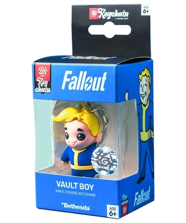 Good Loot, Fallout, brelok 3D, Vault Boy