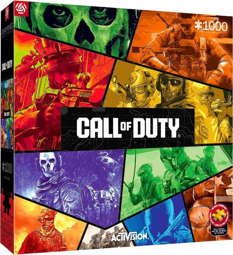Good Loot, Gaming, Call of Duty, Operators Collage, puzzle, 1000 elementów