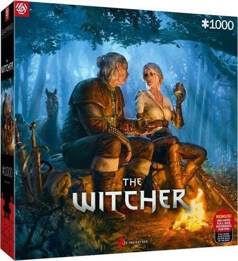 Good Loot, Gaming, The Witcher, Journey of Ciri, puzzle, 1000 elementów