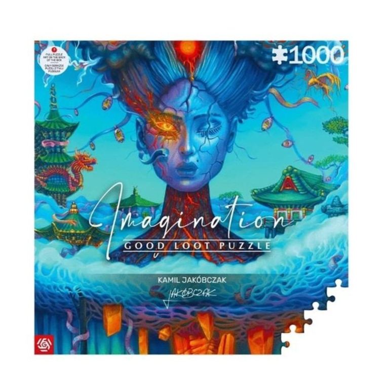Good Loot, Imagination, Kamil Jakóbczak, Fudżi, puzzle, 1000 elementów
