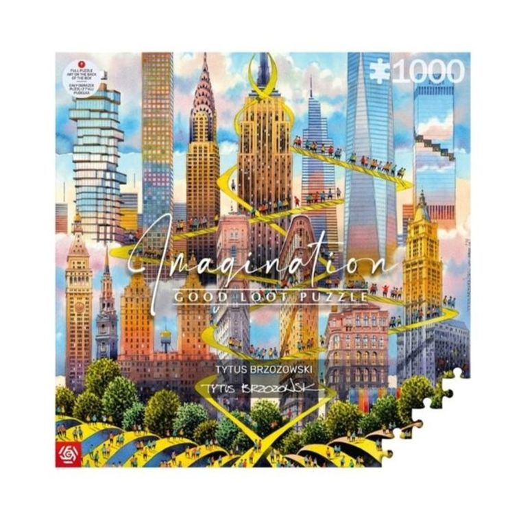 Good Loot, Imagination, Tytus Brzozowski, New York, puzzle, 1000 elementów