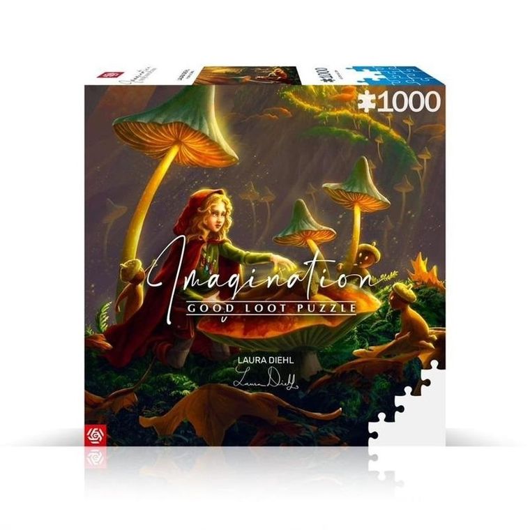 Good Loot, Laura Diehl, Żołędziowa wróżka, puzzle, 1000 elementów