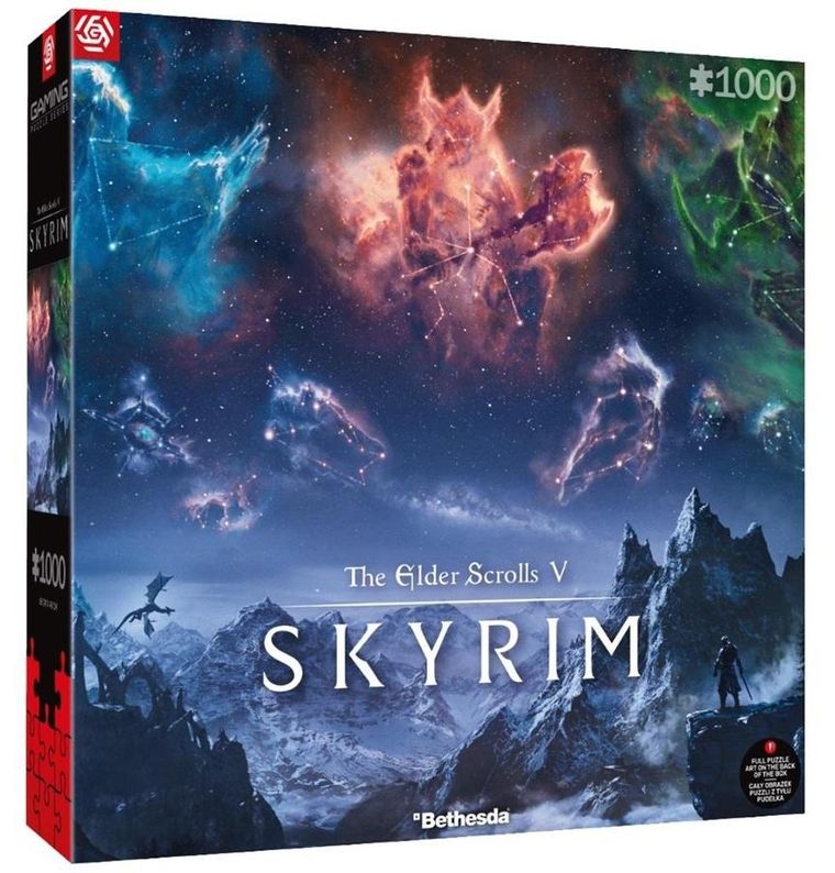 Good Loot, The Elder Scrolls V, Skyrim, puzzle, 1000 elementów