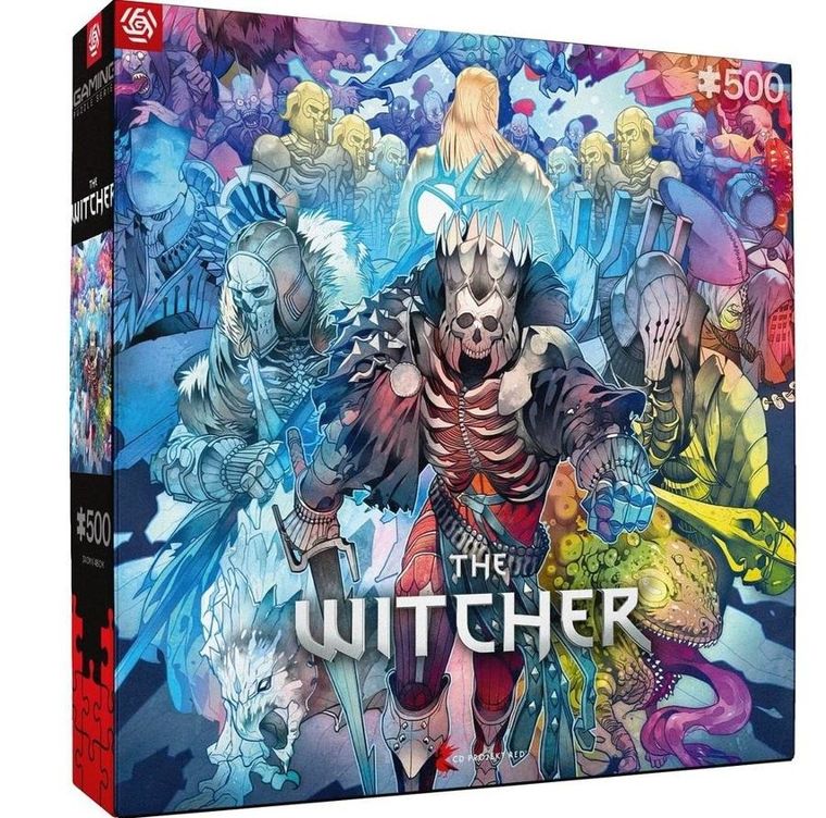 Good Loot, Wiedźmin: Monster Faction, puzzle, 500 elementów