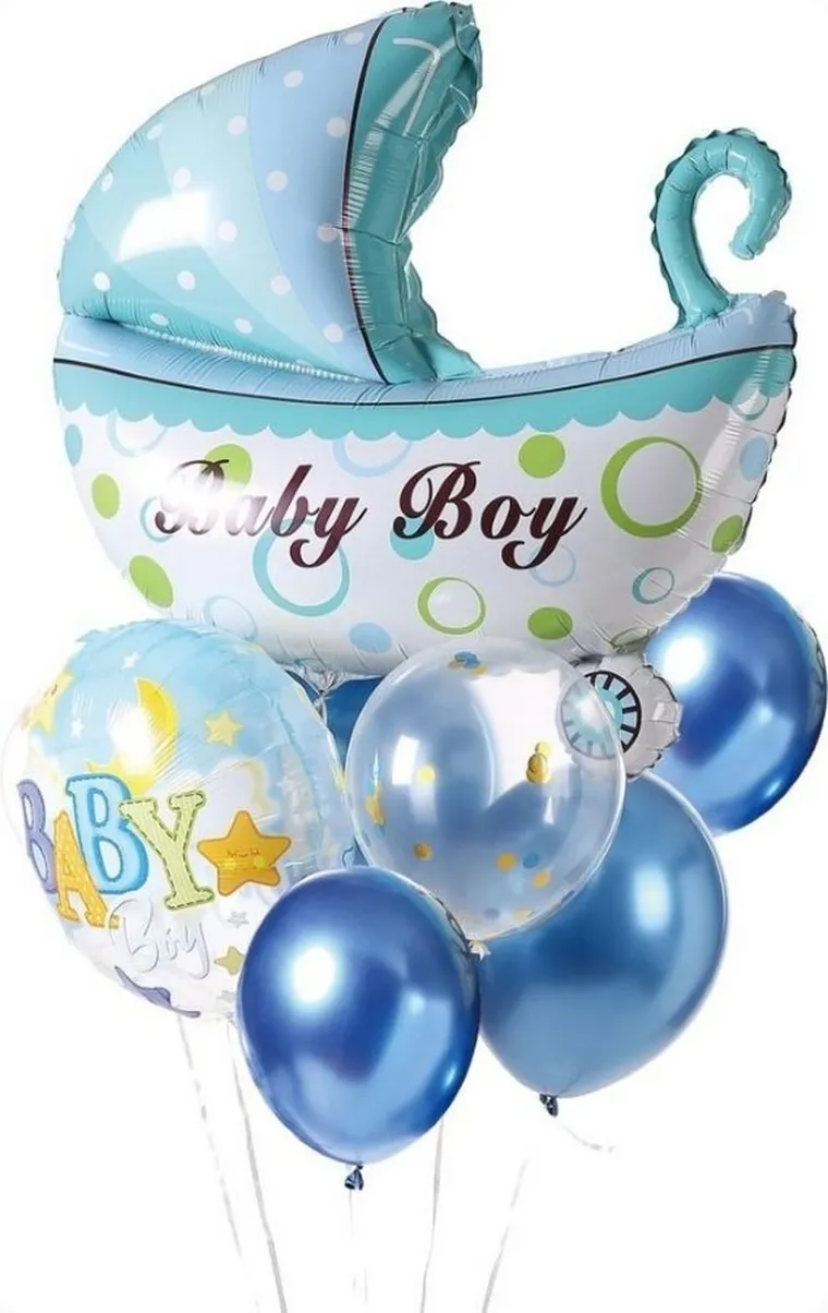 GoParty, zestaw balonów Boy, 9 elementów