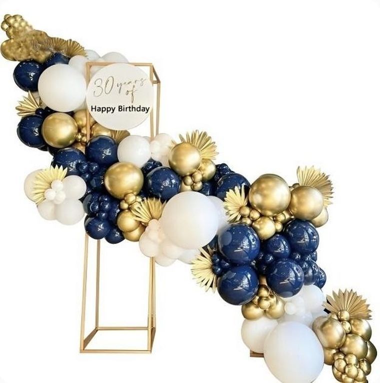 GoParty, zestaw balonów, Happy Birthday, girlanda, 86 elementów