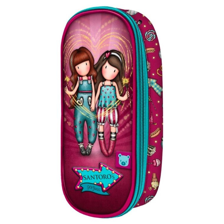 Gorjuss, Fairground, Fireworks, piórnik, owalny