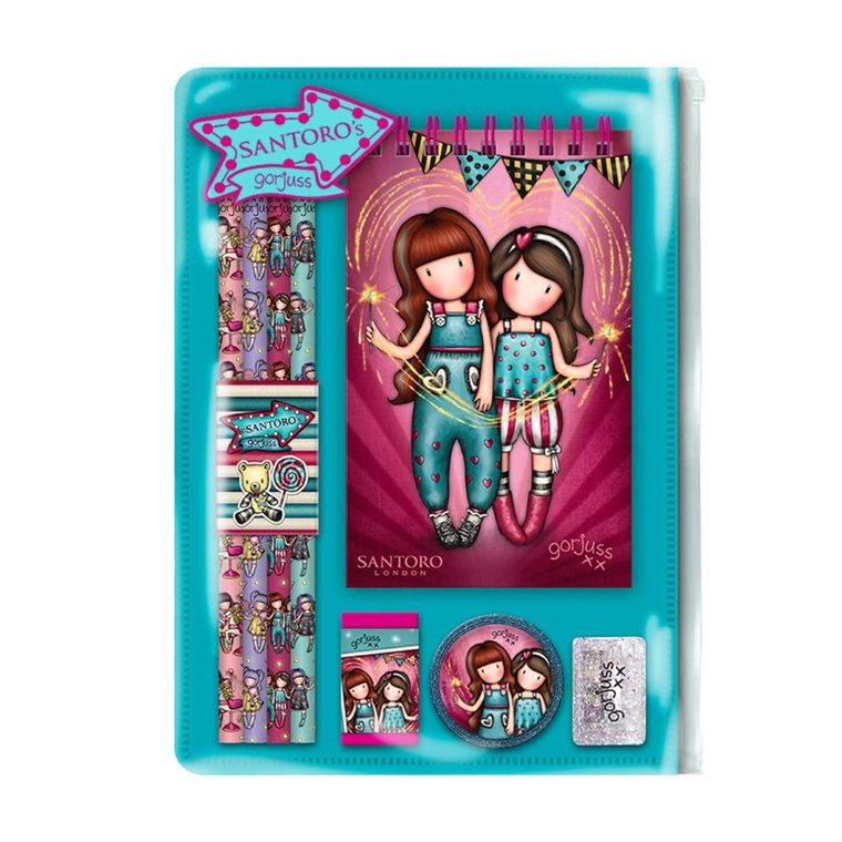 Gorjuss, Fairground, Fireworks, zestaw przyborów szkolnych