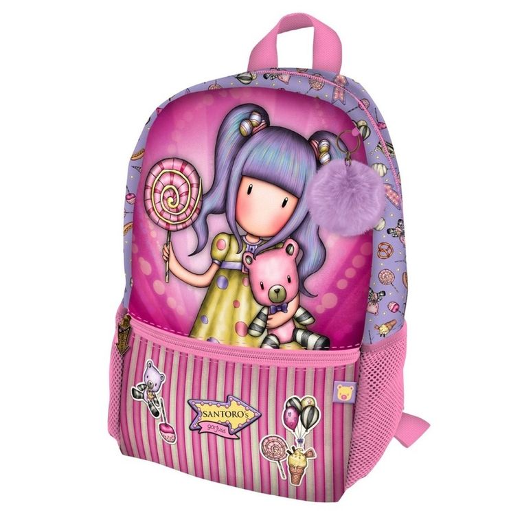 Gorjuss, Fairground, First Prize, mały plecak z uchwytem na walizkę